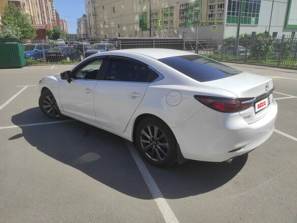 2019 Mazda 6 III (GJ) Рестайлинг 2, белый, 1650650 рублей - вид 6