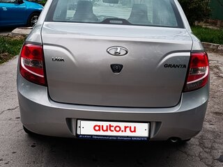 2017 Lada (ВАЗ) Granta I, серебристый, 690000 рублей, вид 4