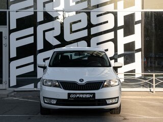 2014 Skoda Rapid I, белый, 998100 рублей, вид 3
