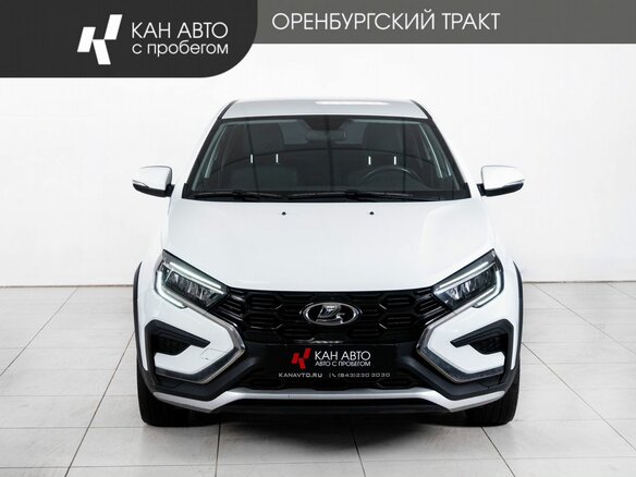 2023 Lada (ВАЗ) Vesta Cross I Рестайлинг (NG), белый, 1194000 рублей - вид 1