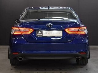 2021 Toyota Camry VIII (XV70) Рестайлинг, синий, 3500000 рублей, вид 4