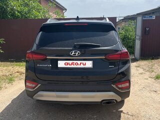 2019 Hyundai Santa Fe IV, чёрный, 2750000 рублей, вид 2