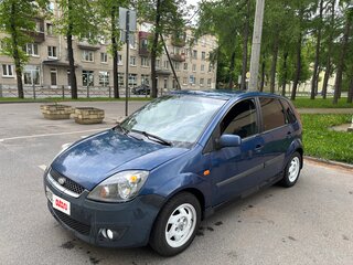 2007 Ford Fiesta Mk5, синий, 170000 рублей, вид 1