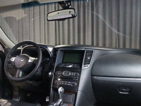 2012 Infiniti FX37 II (S51) Рестайлинг, чёрный, вид 5
