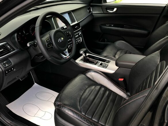 2017 Kia Optima IV, чёрный, 1530000 рублей - вид 8