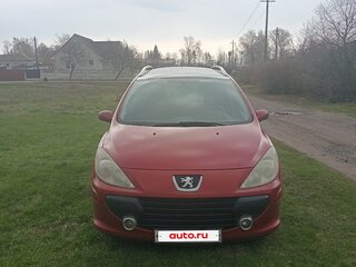 2007 Peugeot 307 I Рестайлинг, красный, 300000 рублей, вид 3