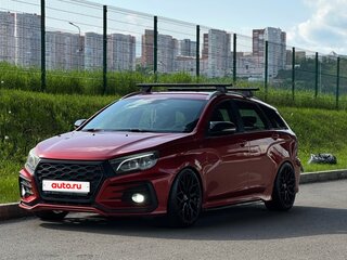 2018 Lada (ВАЗ) Vesta SW I, красный, 700000 рублей, вид 1