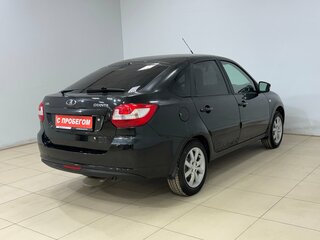 2015 Lada (ВАЗ) Granta I, чёрный, 430000 рублей, вид 4