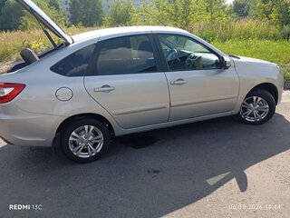 2020 Lada (ВАЗ) Granta I Рестайлинг, серебристый, 800000 рублей, вид 2