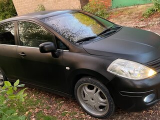 2008 Nissan Tiida I, чёрный, 340000 рублей, вид 2