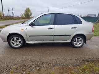 2008 Lada (ВАЗ) Kalina I, жёлтый, 185000 рублей, вид 3