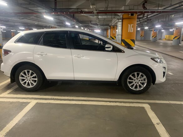 2011 Mazda CX-7 I Рестайлинг, белый, 1059000 рублей - вид 3