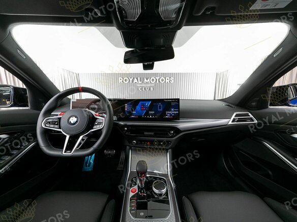 2024 BMW M3 Competition Package VI (G80) Рестайлинг, синий, 15840000 рублей - вид 8