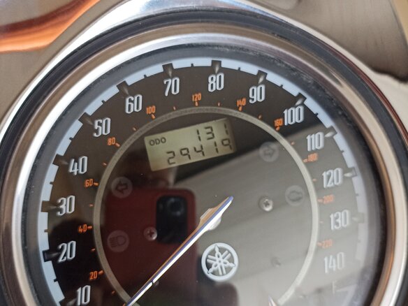 2012 Yamaha XV 1900, оранжевый, 1140000 рублей - вид 8