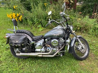 1997 Yamaha XVS400 Drag Star, серый, 290000 рублей, вид 3