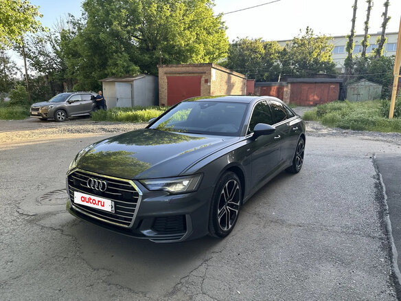 2019 Audi A6 40 TDI V (C8), серый, 4340000 рублей