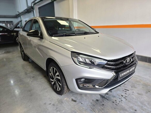 2026 Lada (ВАЗ) Vesta I Рестайлинг (NG), серебристый - вид 1