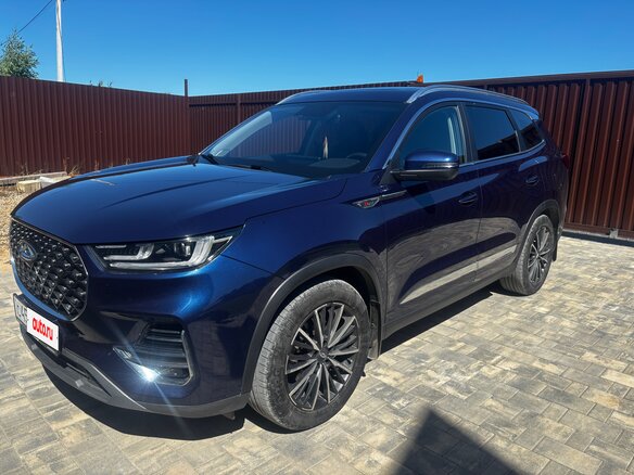 2021 Chery Tiggo 8 Pro I, синий, 1800000 рублей