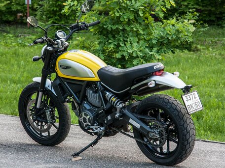 2015 Ducati Scrambler 800, жёлтый, 740000 рублей, вид 3
