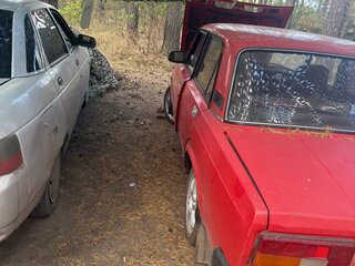 1993 Lada (ВАЗ) 2105, красный, 80000 рублей, вид 4