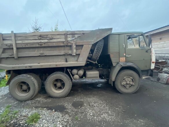 1988 КамАЗ 5511, зелёный, 500000 рублей - вид 6