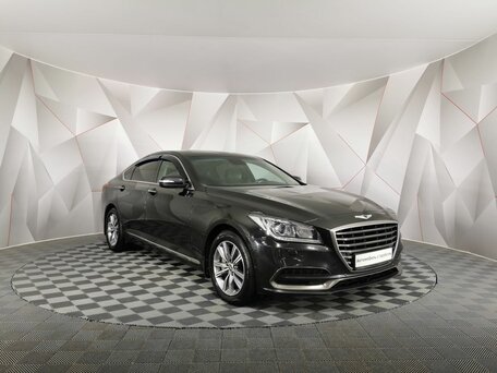 2019 Genesis G80 I, чёрный, 1875150 рублей, вид 3