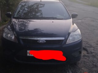 2009 Ford Focus II Рестайлинг, синий, 550000 рублей, вид 3