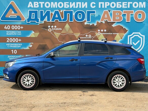 2020 Lada (ВАЗ) Vesta SW I, синий - вид 7
