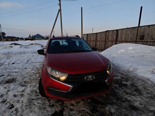 2019 Lada (ВАЗ) Granta I Рестайлинг, красный, 550000 рублей, вид 2