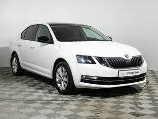 2017 Skoda Octavia III (A7) Рестайлинг, белый, 1499700 рублей, вид 3