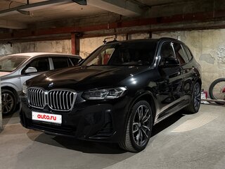 2021 BMW X3 30d xDrive III (G01) Рестайлинг, чёрный, 5555000 рублей, вид 2