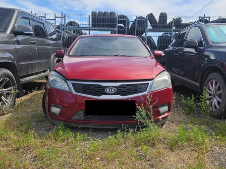 2011 Kia Ceed I Рестайлинг, красный, 336000 рублей, вид 2