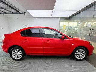 2007 Mazda 3 I (BK) Рестайлинг, красный, 449000 рублей, вид 4