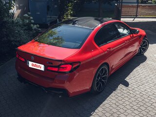2021 BMW M5 Competition VI (F90) Рестайлинг, красный, 8500000 рублей, вид 4