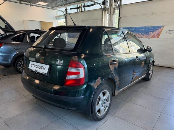 2004 Skoda Fabia I Рестайлинг, зелёный - вид 2