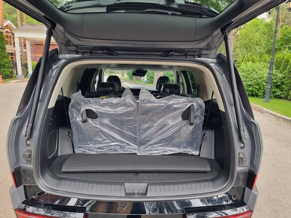 2026 Hyundai Santa Fe V (MX5), серый - вид 20