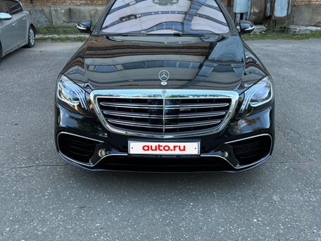 2014 Mercedes-Benz S-Класс 500 Long VI (W222, C217), чёрный, 3130000 рублей, вид 2