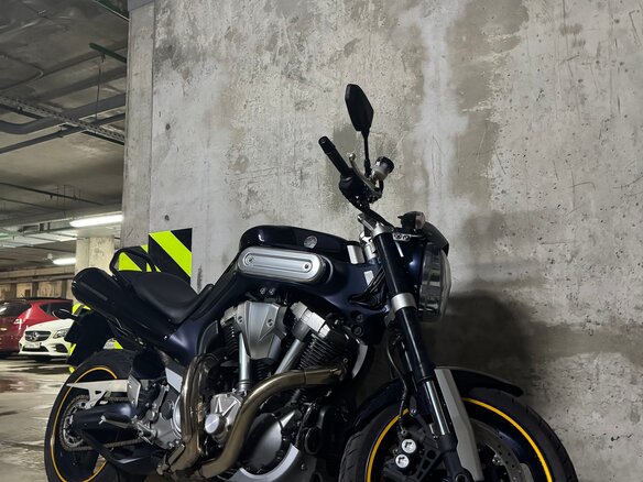 2005 Yamaha MT-01, фиолетовый, 750000 рублей