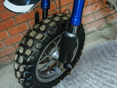 2021 Honda Z125 Monkey, синий, 459000 рублей, вид 3