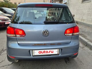 2011 Volkswagen Golf VI, голубой, 380000 рублей, вид 4