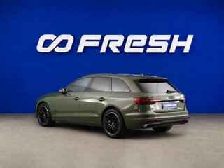 2022 Audi A4 35 TFSI V (B9) Рестайлинг, зелёный, 2999777 рублей, вид 2