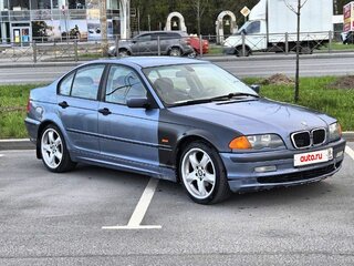 2000 BMW 3 серии 318i IV (E46), голубой, 450000 рублей, вид 2