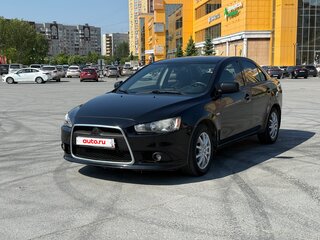 2012 Mitsubishi Lancer X Рестайлинг, чёрный, 600000 рублей, вид 1