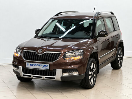 2014 Skoda Yeti I Рестайлинг, коричневый, 1355000 рублей, вид 1