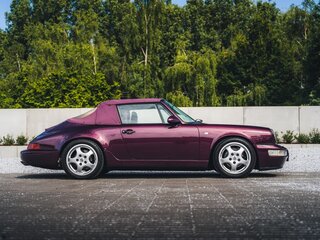 1994 Porsche 911 Carrera III (964), фиолетовый, 15800000 рублей, вид 5