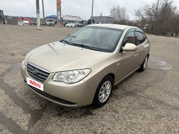 2007 Hyundai Elantra IV (HD), бежевый, 420000 рублей