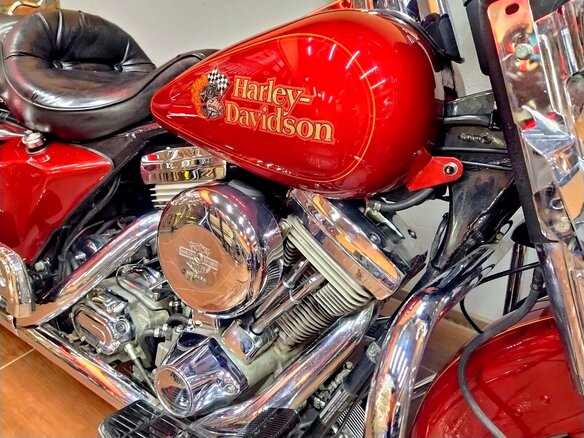 1991 Harley-Davidson Electra Glide, красный, 1200000 рублей - вид 15