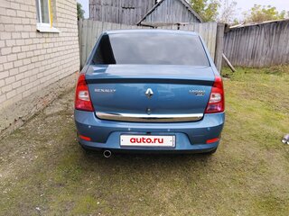 2011 Renault Logan I Рестайлинг, синий, 605000 рублей, вид 4