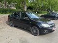 2015 Lada (ВАЗ) Granta I, чёрный, 460000 рублей - вид 4