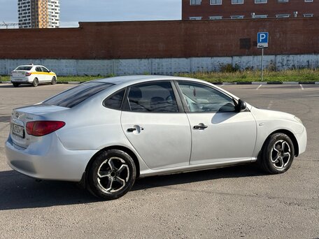 2008 Hyundai Elantra IV (HD), серебристый, 390000 рублей, вид 4